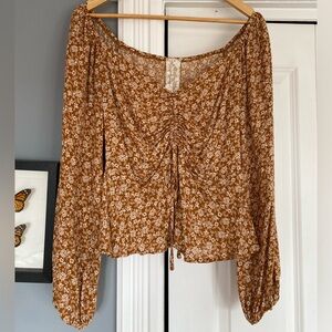 Sadie & Sage Floral Boho Top